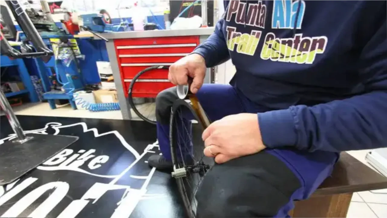 Taping the rim